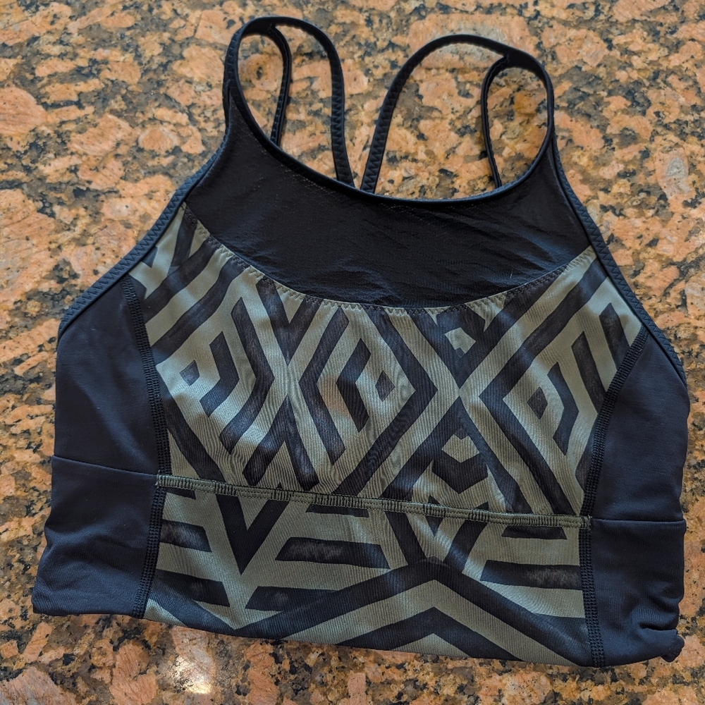 lululemon sports bra is a Free To Be Serene  sports Bra